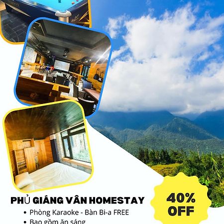 Phu Giang Van Homestay Sapa Екстер'єр фото