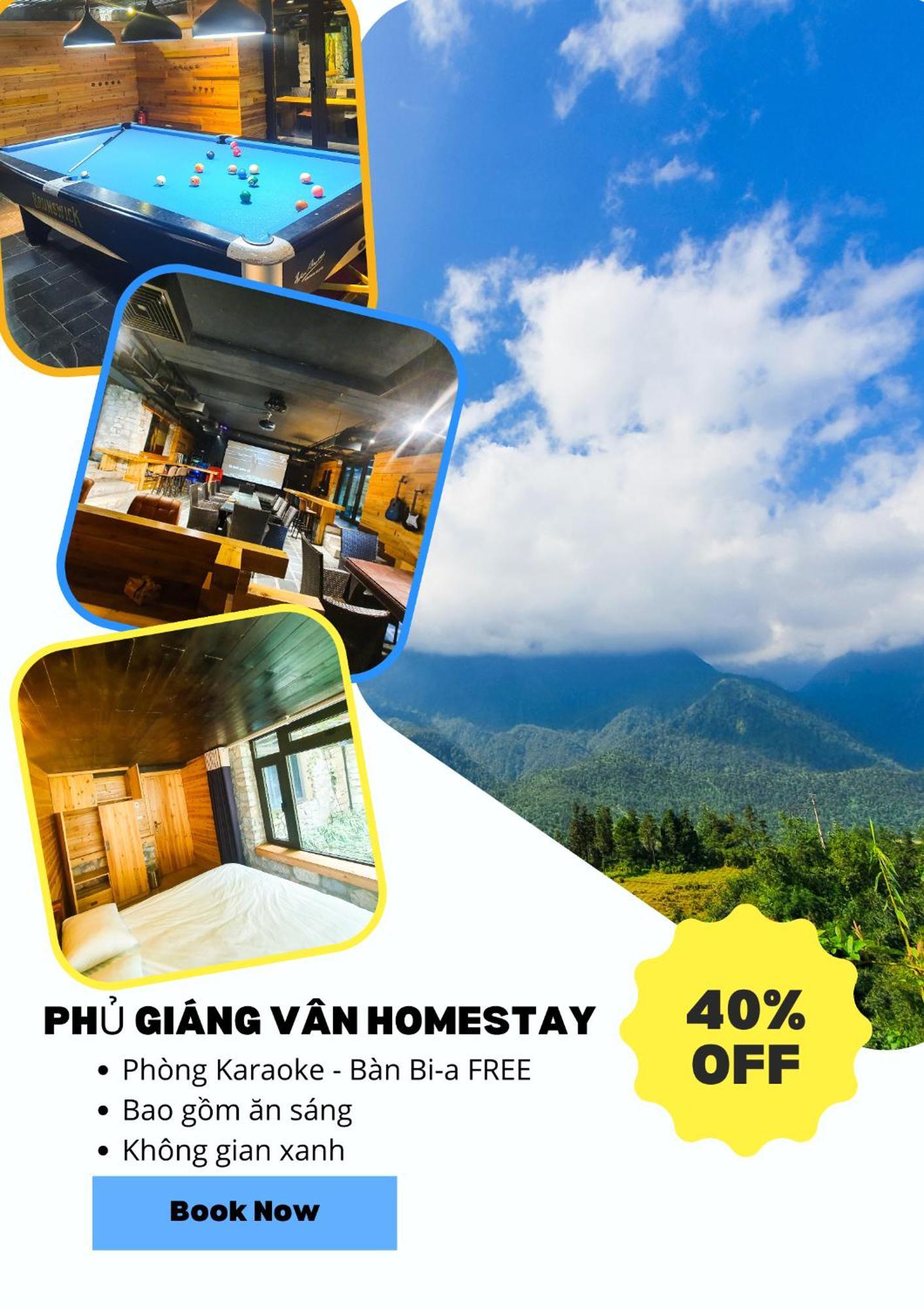 Phu Giang Van Homestay Sapa Екстер'єр фото
